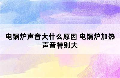 电锅炉声音大什么原因 电锅炉加热声音特别大